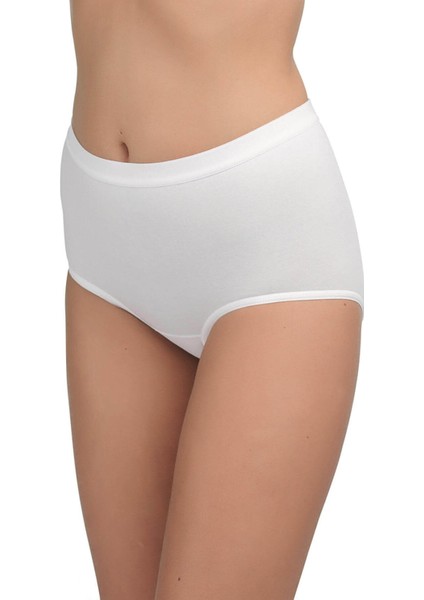 Kadın Pamuklu Yüksek Bel Slip Külot