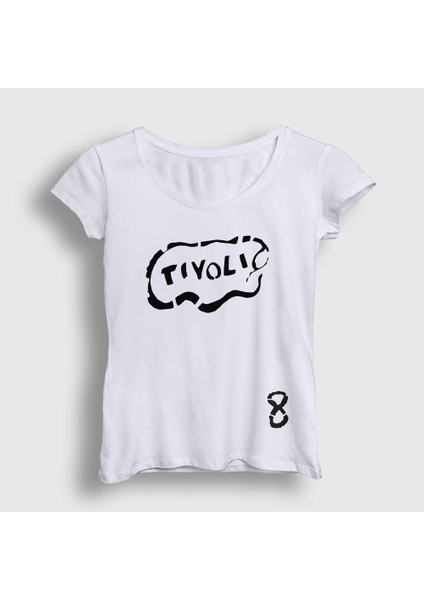 Kadın Beyaz Tivoli Pearl Jam T-Shirt