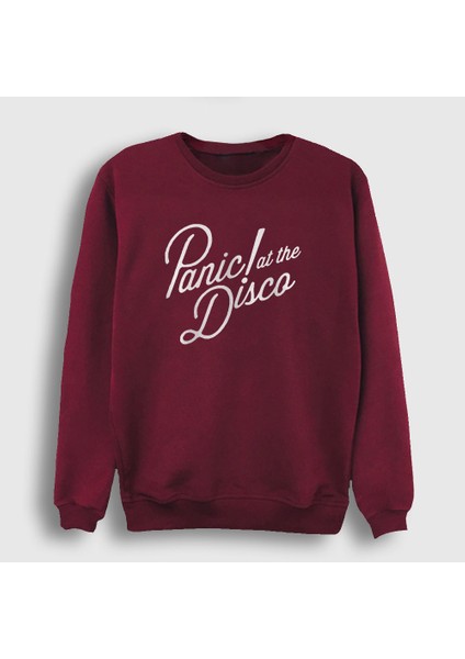 Unisex Bordo Rare To Die Panic! at the Disco Sweatshirt