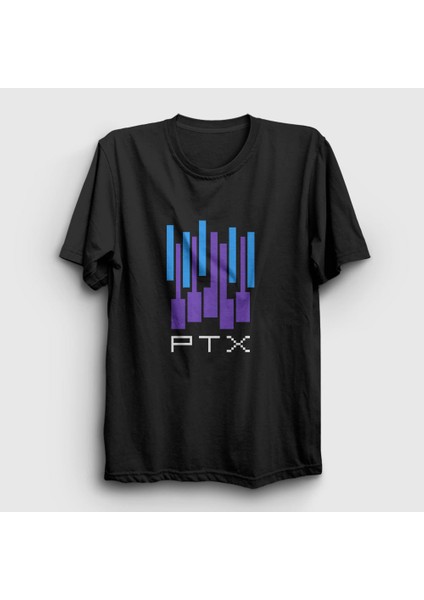 Unisex Siyah Ptx Pentatonix T-Shirt