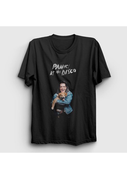 Unisex Siyah Brendon Panic! at the Disco T-Shirt