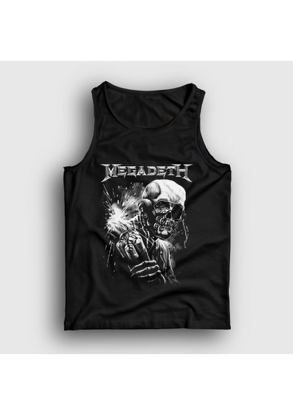 Unisex Siyah Dynamite Megadeth Atlet