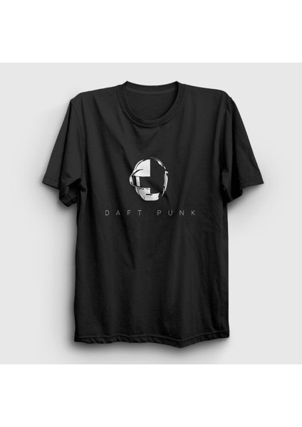 Unisex Siyah Helmet Daft Punk T-Shirt