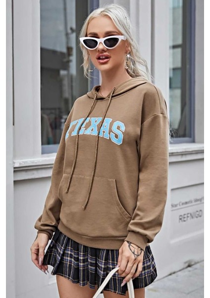 Mad Girls Kahverengi Sweatshirt MG820