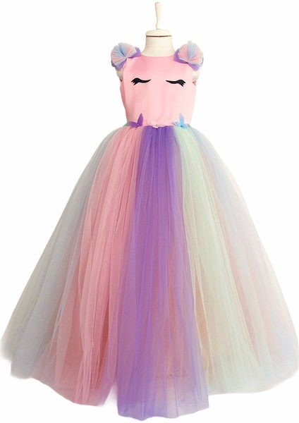 New Unicorn Dress Kız Çocuk Abiye Elbise