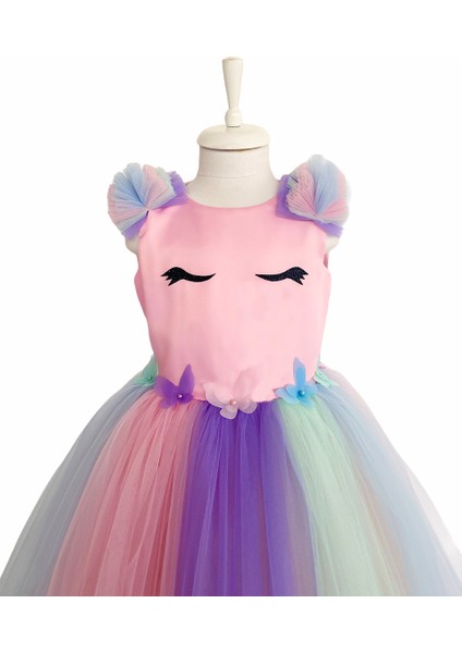 New Unicorn Dress Kız Çocuk Abiye Elbise