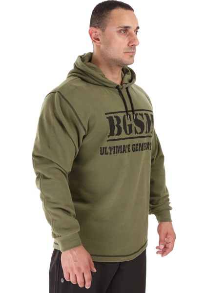 Erkek Sweatshirt Kışlık Oversize Kapşonlu Big Sam 4722
