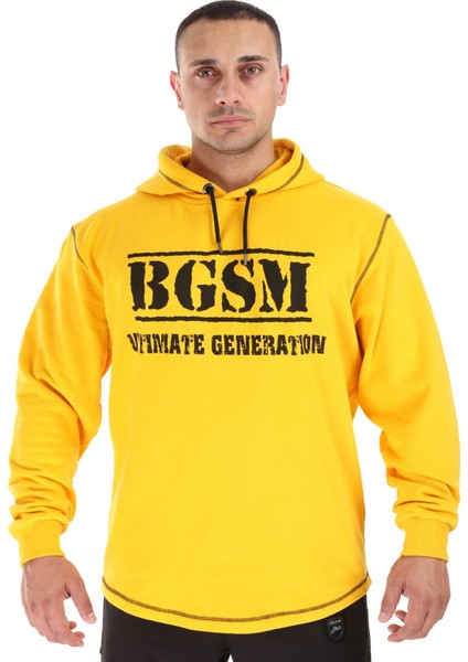 Erkek Kapşonlu Sweatshirt Kışlık Oversize Big Sam 4725