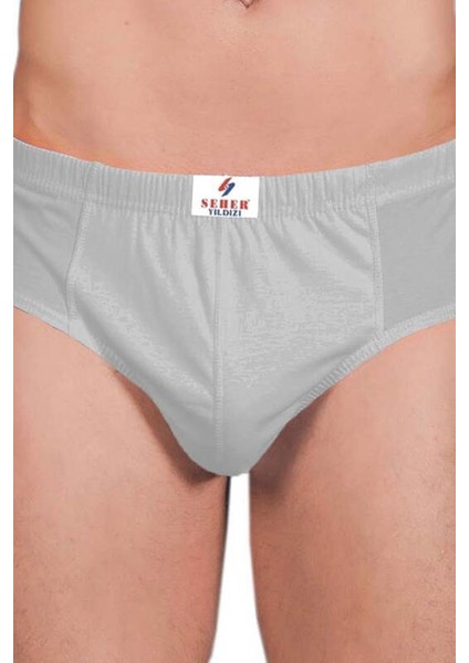 Erkek Büyük Beden Renkli Kom Slip 12'li Ekonomik Paket SY0005