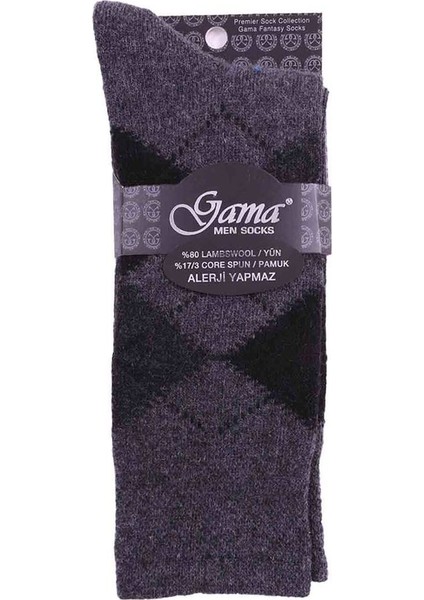 Gama Yün Çorap 371 Gri