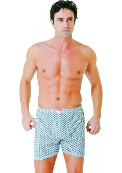 2304 Erkek Desenli Boxer