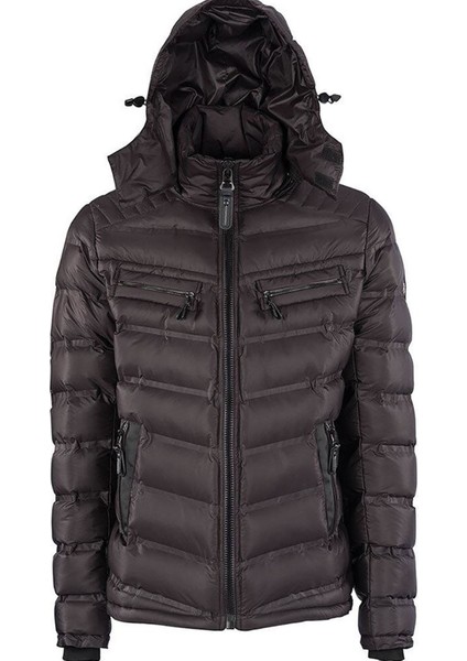 AS00512068  0W Everest Coat Erkek Mont Siyah