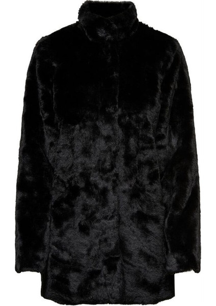 Onlvıda Faux Fur Coat Otw Kadın Mont Black modelleri