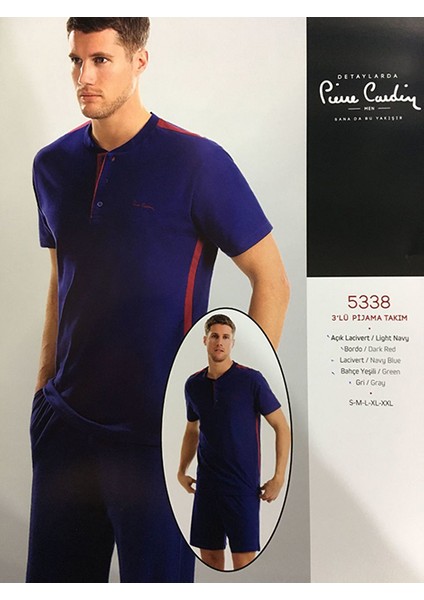 5338 3'lü Pijama Takımı