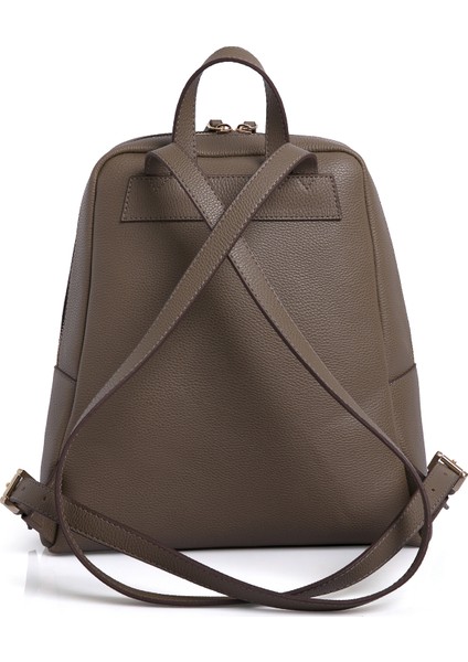 BYZ - 222 VİZON 34X30X12cm SUNİ DERİ BAYAN SIRT ÇANTASI fiyatları