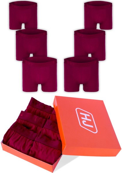 Erkek 6'lı Boxer Premium Kutu