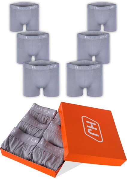 Erkek 6'lı Boxer Premium Kutu