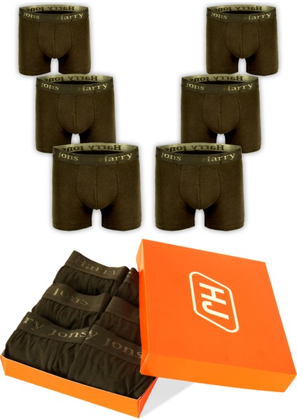 Erkek 6'lı Boxer Premium Kutu
