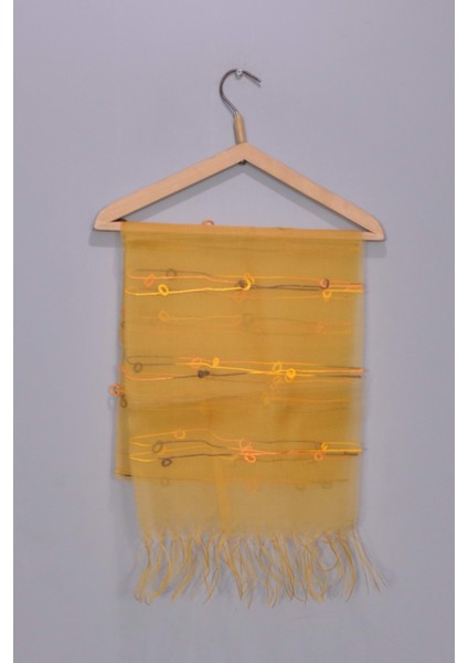 Kadın Şeffaf İpek Şal ŞF0321