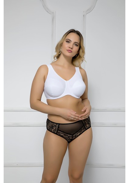 2117 Cotton Toparlayıcı Sütyen Beyaz