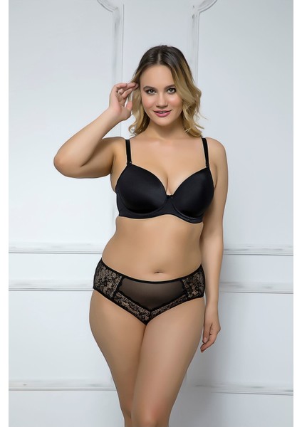 2137 Soft Cup Desteksiz Sütyen Siyah