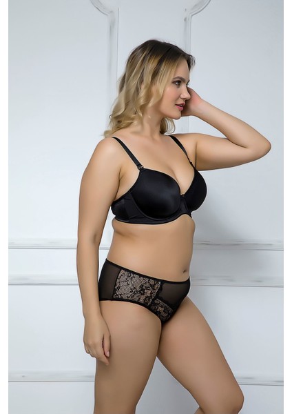 2137 Soft Cup Desteksiz Sütyen Siyah
