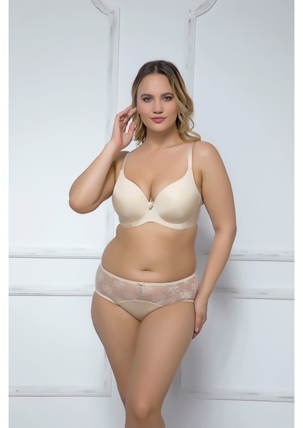2137 Soft Cup Desteksiz Sütyen Ten