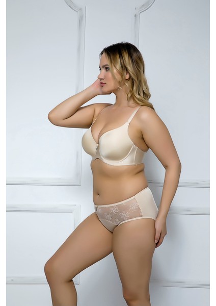 2137 Soft Cup Desteksiz Sütyen Ten