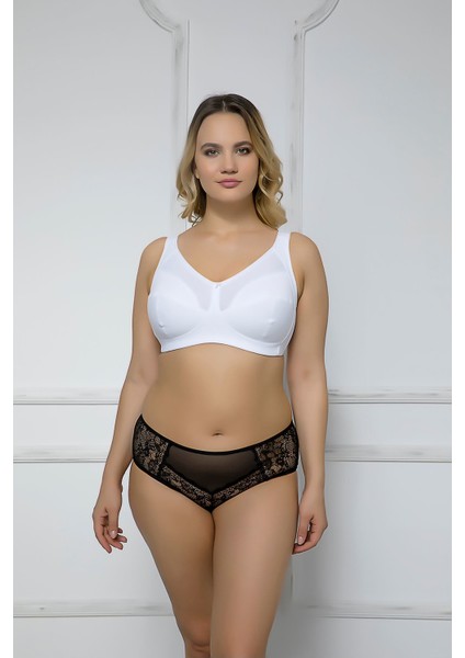 2159 Minimizer Cotton Sütyen Beyaz