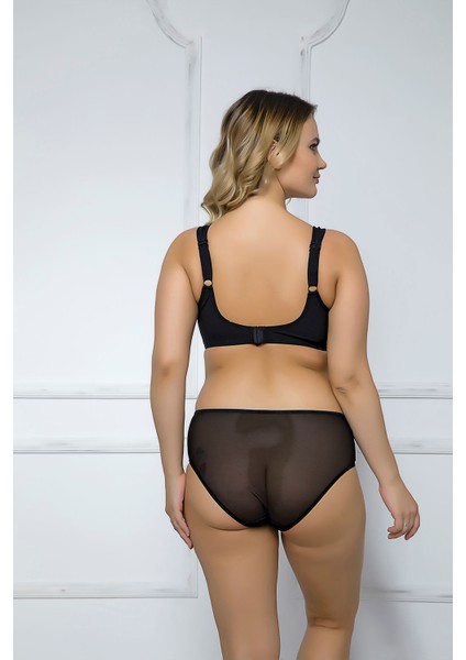 2159 Minimizer Cotton Sütyen Siyah