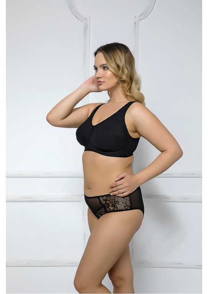2159 Minimizer Cotton Sütyen Siyah