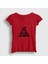 Kadın Kırmızı Logo Fall Out Boy T-Shirt 1