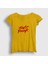Kadın Sarı Logo Daft Punk T-Shirt 1