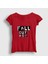 Kadın Kırmızı Boxes Fall Out Boy T-Shirt 1