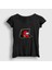 Kadın Siyah Hide Among Us T-Shirt 1