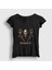 Kadın Siyah Iron Megadeth T-Shirt 1
