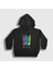 Unisex Çocuk Siyah Colors Pentatonix Kapüşonlu Sweatshirt 1