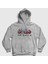 Unisex Gri Friends Among Us Kapüşonlu Sweatshirt 1