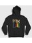 Unisex Siyah Vintage Pentatonix Kapüşonlu Sweatshirt 1