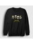 Unisex Siyah Band Metallica Sweatshirt 1
