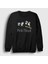 Unisex Siyah Band Pink Floyd Sweatshirt 1