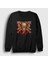 Unisex Siyah Bones Megadeth Sweatshirt 1