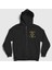 Unisex Siyah Gold Ace Of Spades Motörhead Fermuarlı Kapüşonlu Sweatshirt 1