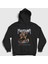 Unisex Siyah Hail To England Manowar Kapüşonlu Sweatshirt 1