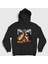 Unisex Siyah Hell On Stage Manowar Kapüşonlu Sweatshirt 1