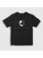 Unisex Çocuk Siyah Helmet Daft Punk T-Shirt 1