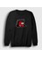 Unisex Siyah Hide Among Us Sweatshirt 1
