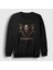 Unisex Siyah Iron Megadeth Sweatshirt 1
