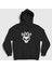 Unisex Siyah Logo Five Finger Death Punch Kapüşonlu Sweatshirt 1