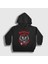 Unisex Çocuk Siyah Louder Motörhead Kapüşonlu Sweatshirt 1